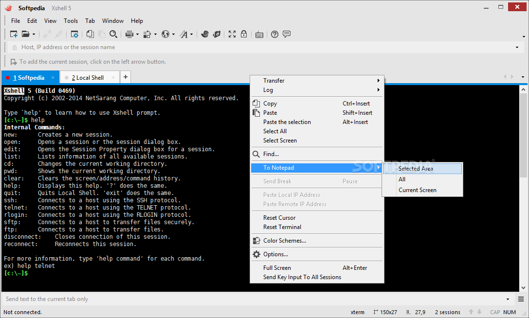 define starting directory xshell 5 define starting directory xshell 5